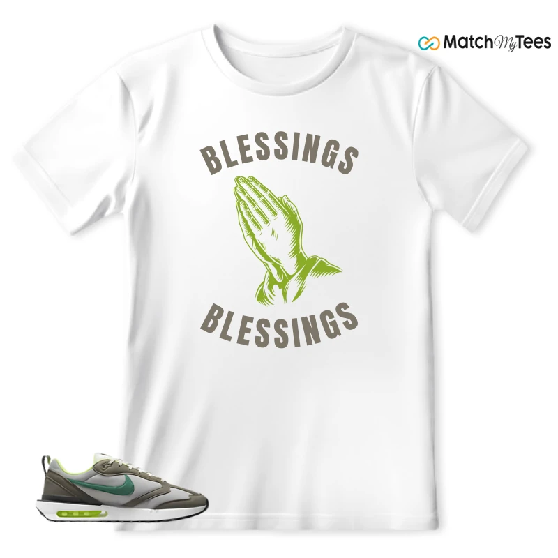 NIKE AIR MAX DAWN OLIVE GREY MALACHITE SNEAKER Matching Tees t-shirt