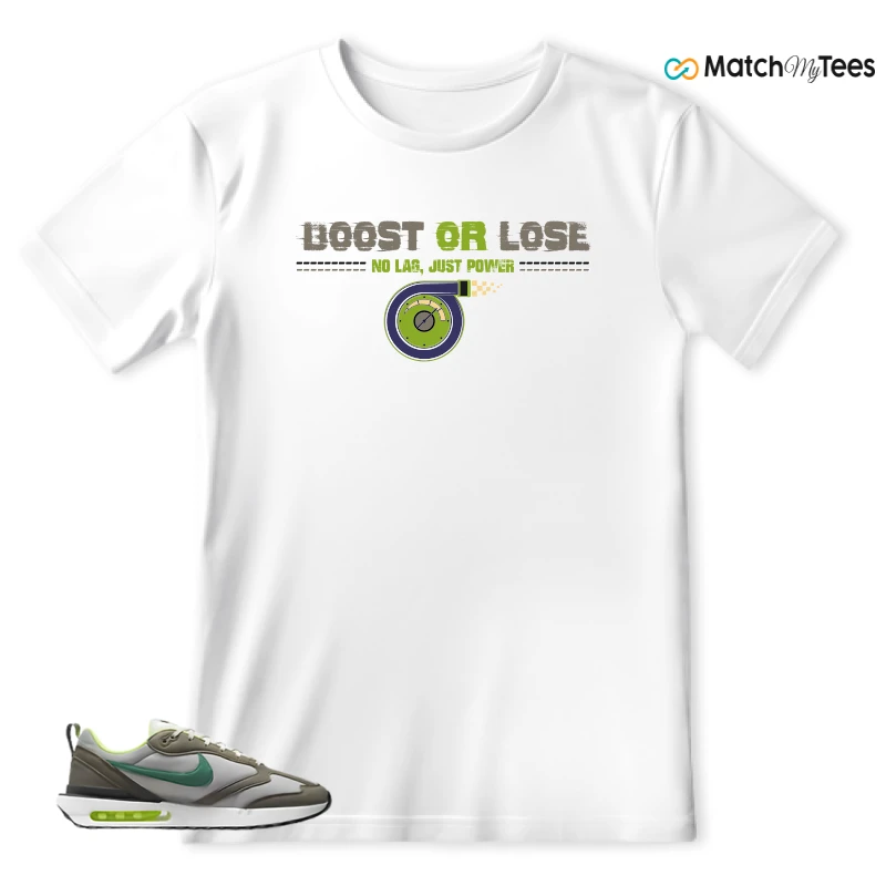 NIKE AIR MAX DAWN OLIVE GREY MALACHITE SNEAKER Matching Tees t-shirt