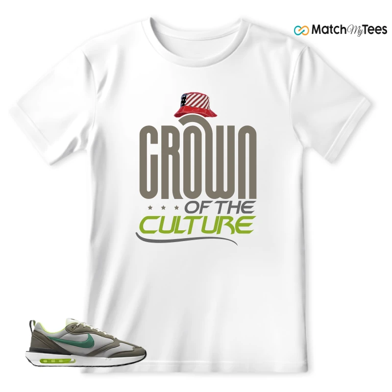 NIKE AIR MAX DAWN OLIVE GREY MALACHITE SNEAKER Matching Tees t-shirt