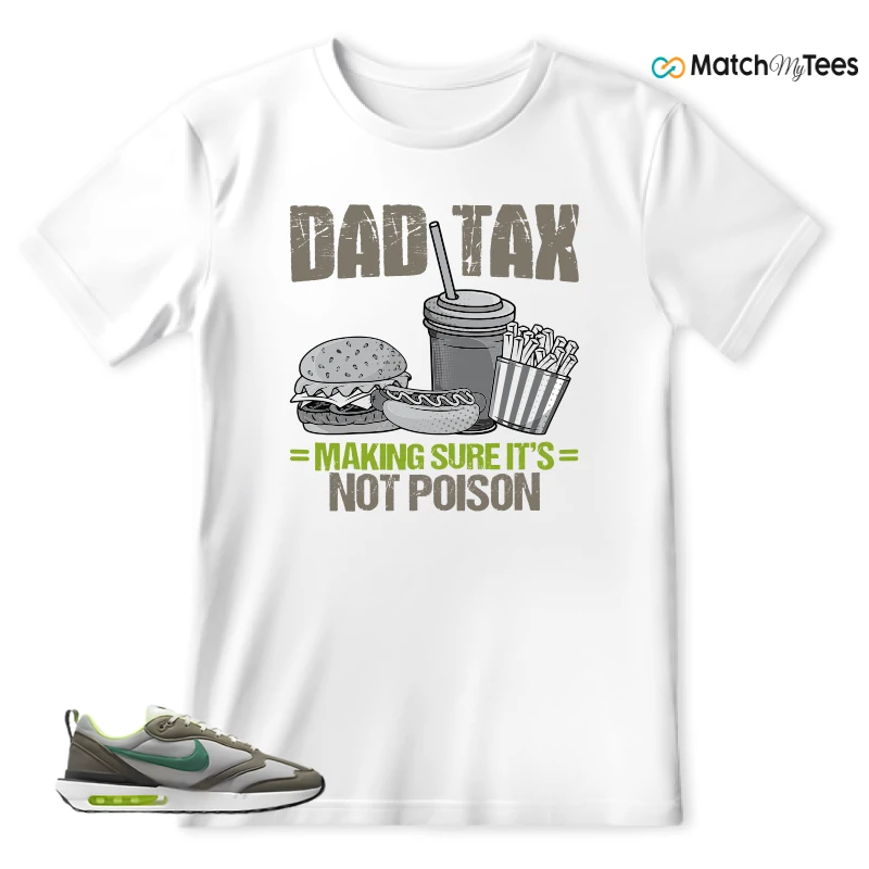 NIKE AIR MAX DAWN OLIVE GREY MALACHITE SNEAKER Matching Tees t-shirt