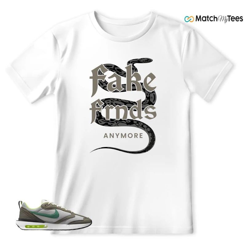 NIKE AIR MAX DAWN OLIVE GREY MALACHITE SNEAKER Matching Tees t-shirt