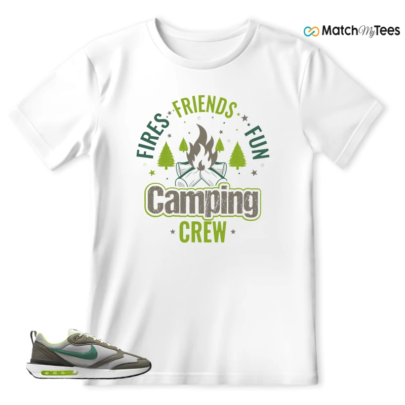 NIKE AIR MAX DAWN OLIVE GREY MALACHITE SNEAKER Matching Tees t-shirt