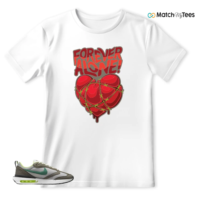 NIKE AIR MAX DAWN OLIVE GREY MALACHITE SNEAKER Matching Tees t-shirt