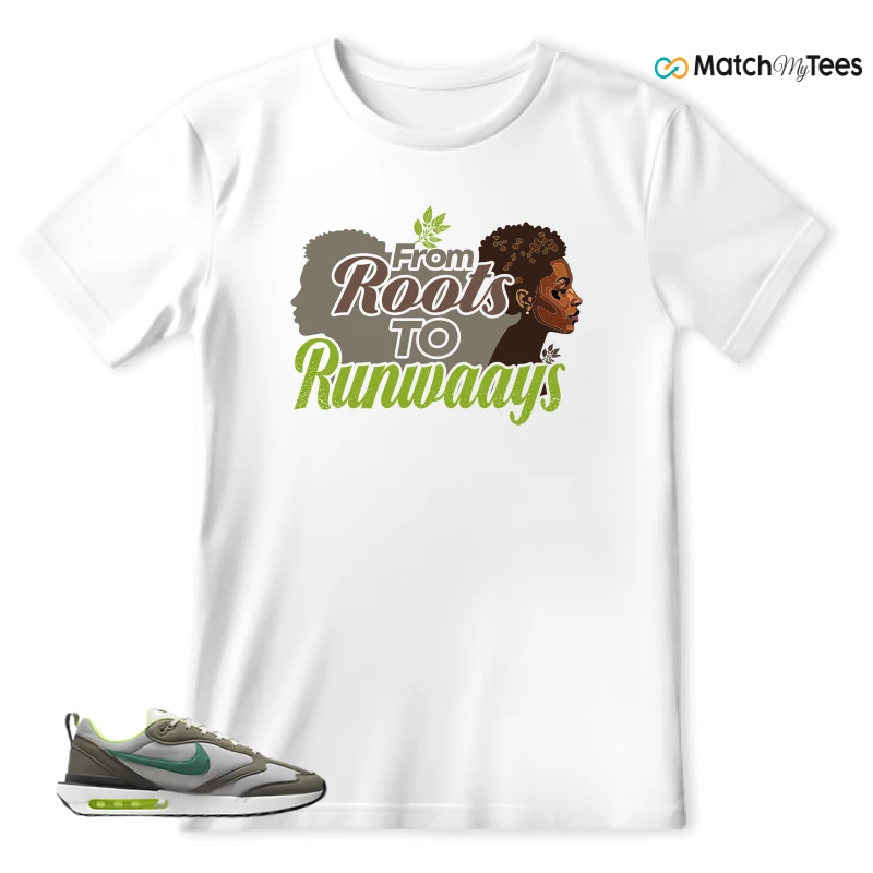 NIKE AIR MAX DAWN OLIVE GREY MALACHITE SNEAKER Matching Tees t-shirt