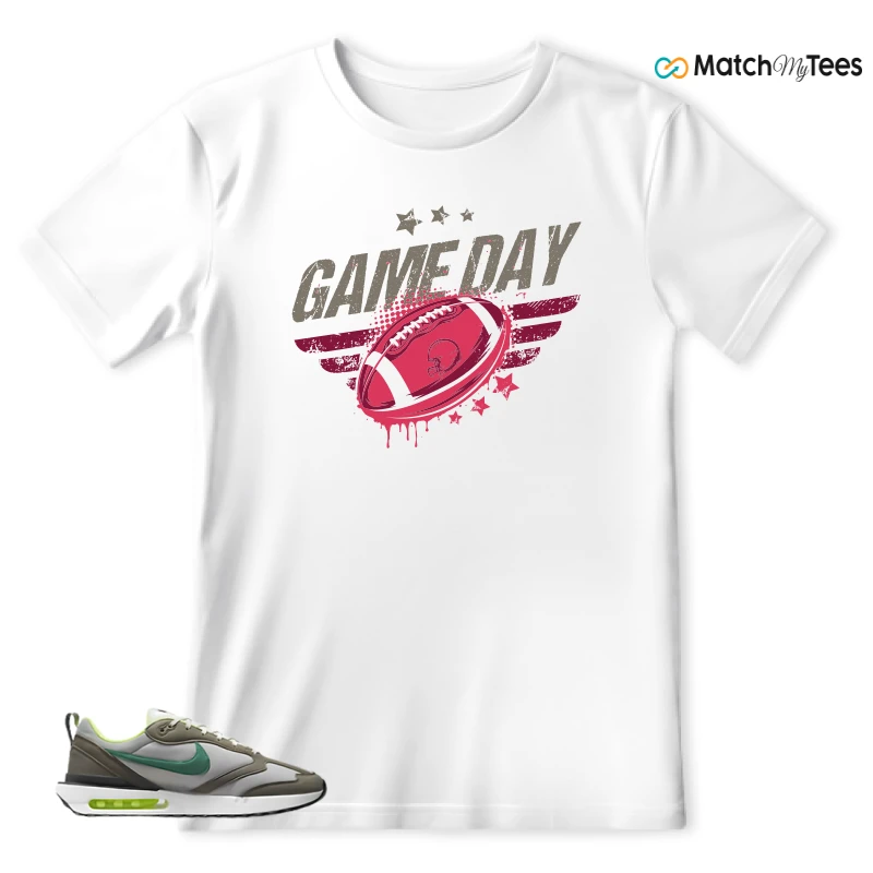NIKE AIR MAX DAWN OLIVE GREY MALACHITE SNEAKER Matching Tees t-shirt
