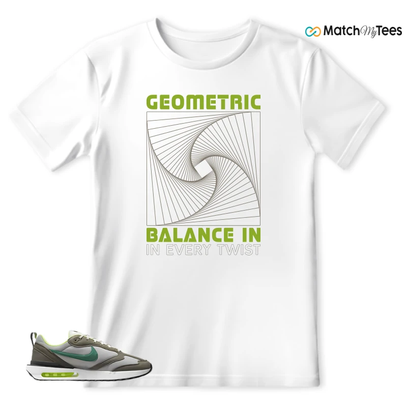NIKE AIR MAX DAWN OLIVE GREY MALACHITE SNEAKER Matching Tees t-shirt