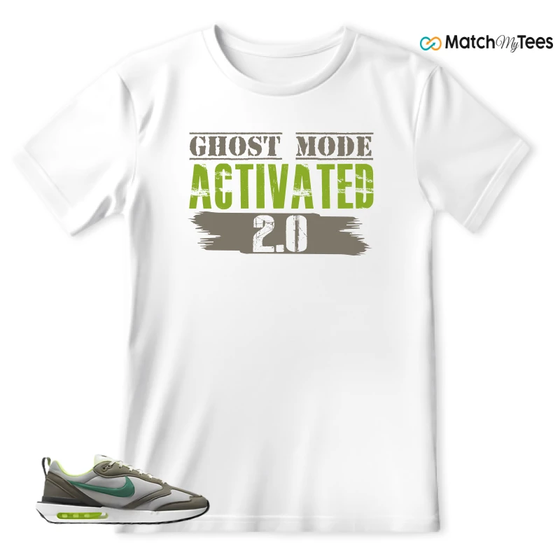NIKE AIR MAX DAWN OLIVE GREY MALACHITE SNEAKER Matching Tees t-shirt