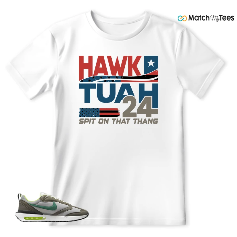 NIKE AIR MAX DAWN OLIVE GREY MALACHITE SNEAKER Matching Tees t-shirt