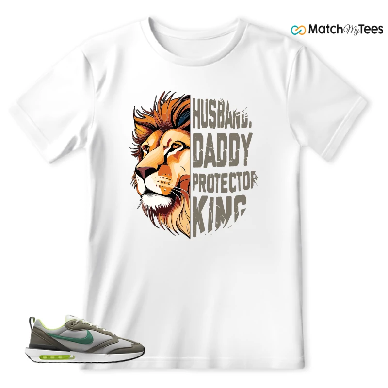 NIKE AIR MAX DAWN OLIVE GREY MALACHITE SNEAKER Matching Tees t-shirt