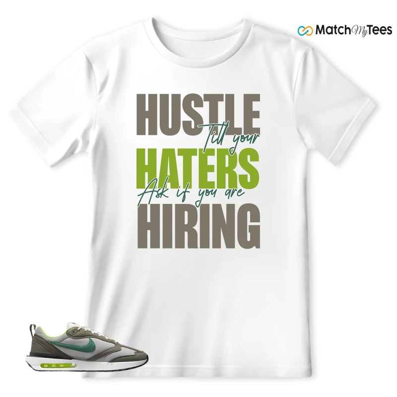 NIKE AIR MAX DAWN OLIVE GREY MALACHITE SNEAKER Matching Tees t-shirt