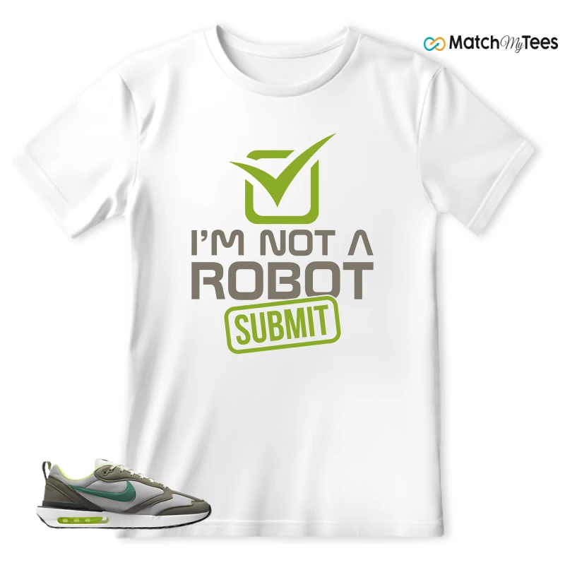 NIKE AIR MAX DAWN OLIVE GREY MALACHITE SNEAKER Matching Tees t-shirt
