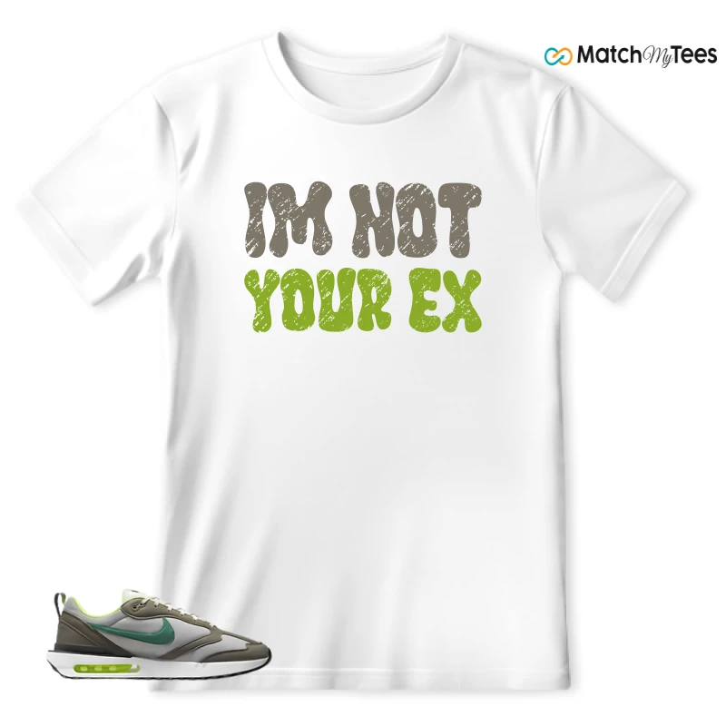 NIKE AIR MAX DAWN OLIVE GREY MALACHITE SNEAKER Matching Tees t-shirt