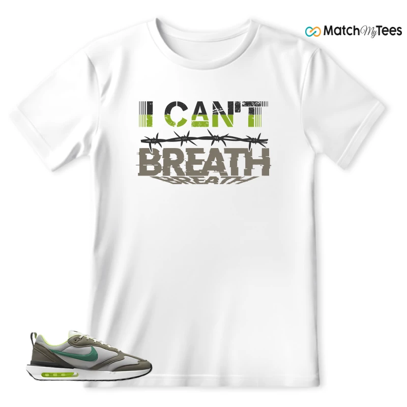 NIKE AIR MAX DAWN OLIVE GREY MALACHITE SNEAKER Matching Tees t-shirt