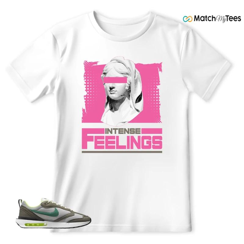 NIKE AIR MAX DAWN OLIVE GREY MALACHITE SNEAKER Matching Tees t-shirt
