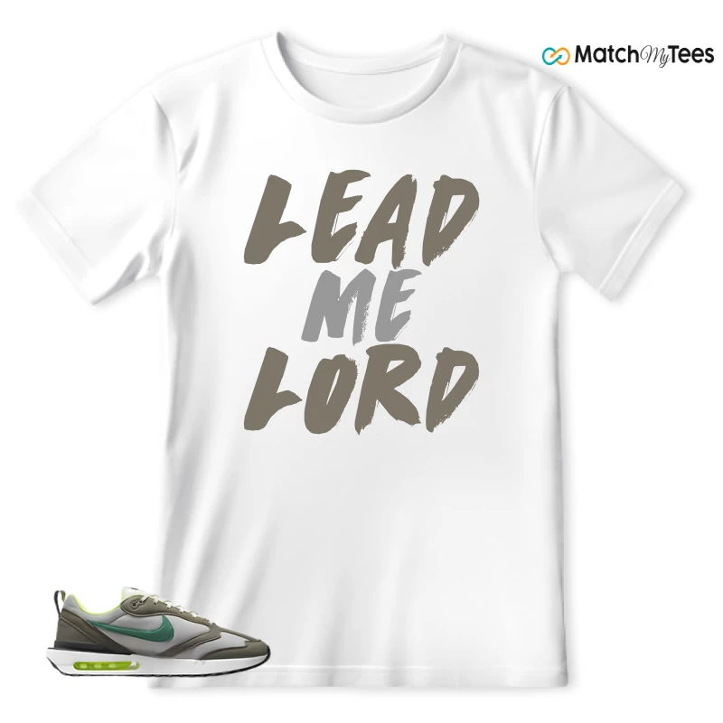 NIKE AIR MAX DAWN OLIVE GREY MALACHITE SNEAKER Matching Tees t-shirt