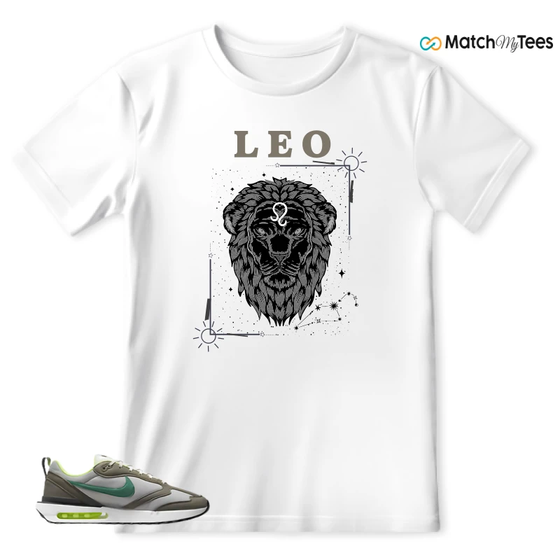 NIKE AIR MAX DAWN OLIVE GREY MALACHITE SNEAKER Matching Tees t-shirt