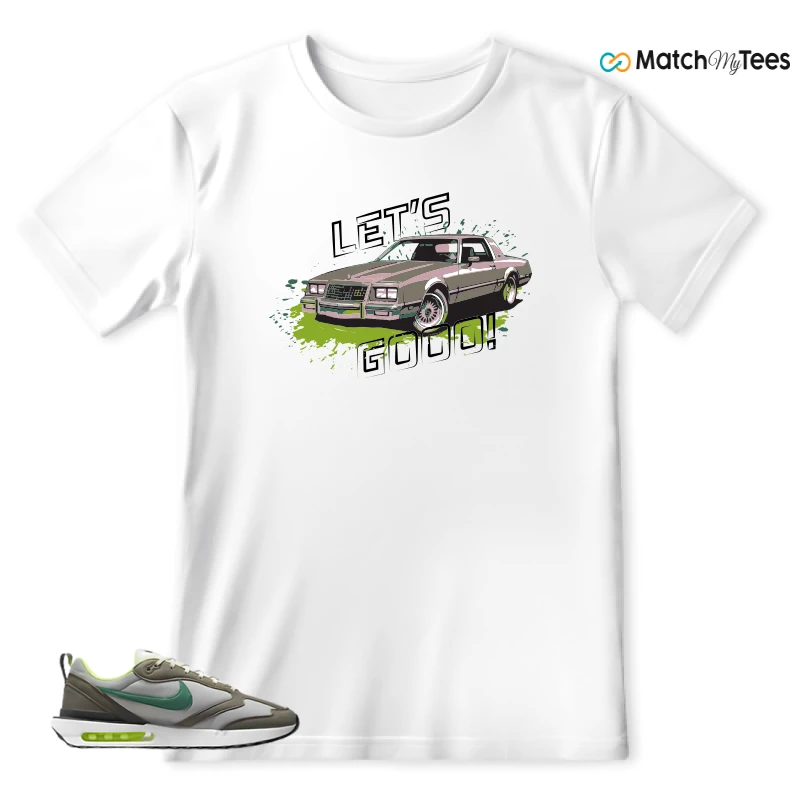 NIKE AIR MAX DAWN OLIVE GREY MALACHITE SNEAKER Matching Tees t-shirt