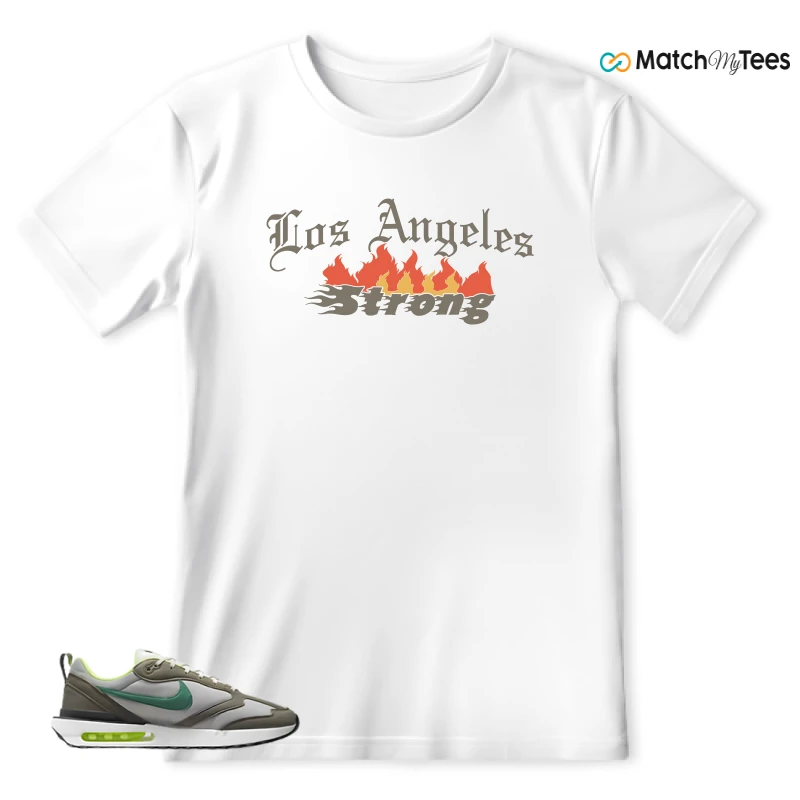 NIKE AIR MAX DAWN OLIVE GREY MALACHITE SNEAKER Matching Tees t-shirt