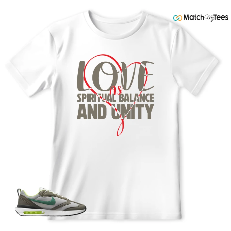 NIKE AIR MAX DAWN OLIVE GREY MALACHITE SNEAKER Matching Tees t-shirt