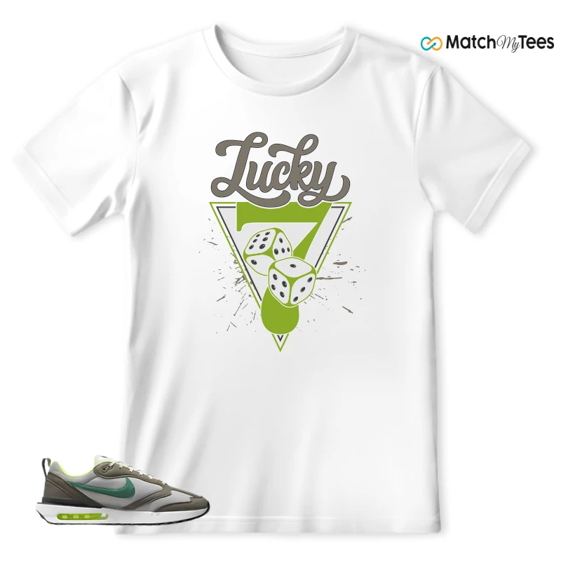NIKE AIR MAX DAWN OLIVE GREY MALACHITE SNEAKER Matching Tees t-shirt