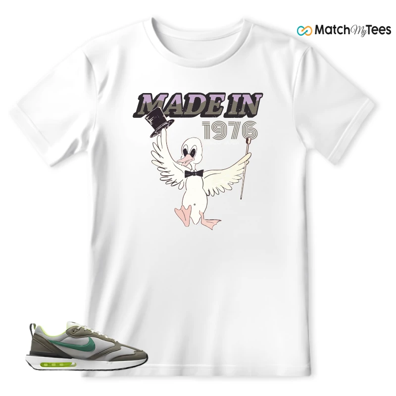 NIKE AIR MAX DAWN OLIVE GREY MALACHITE SNEAKER Matching Tees t-shirt