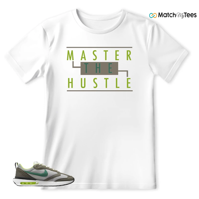 NIKE AIR MAX DAWN OLIVE GREY MALACHITE SNEAKER Matching Tees t-shirt