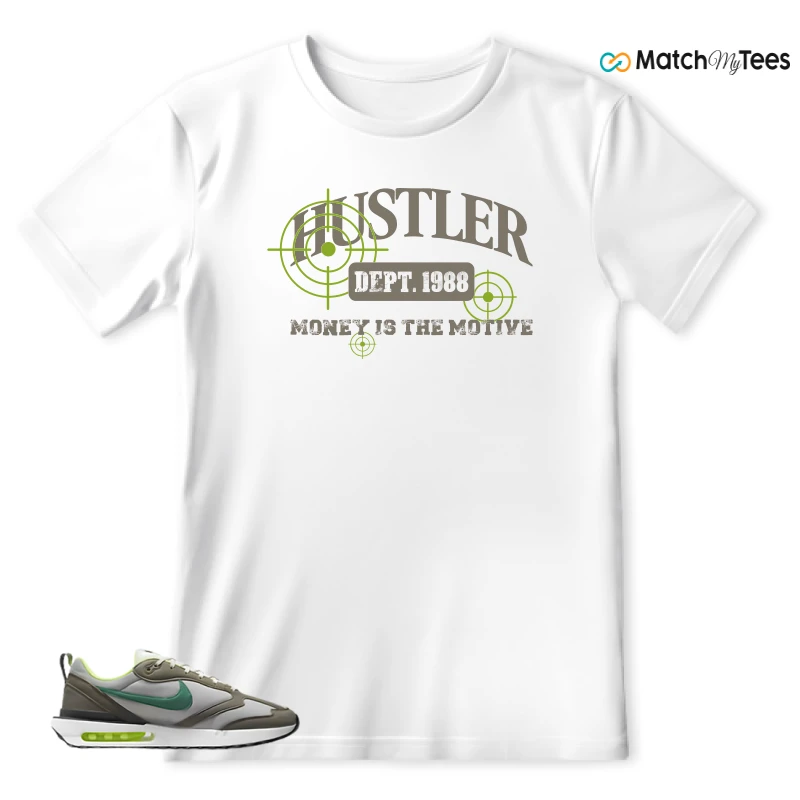 NIKE AIR MAX DAWN OLIVE GREY MALACHITE SNEAKER Matching Tees t-shirt
