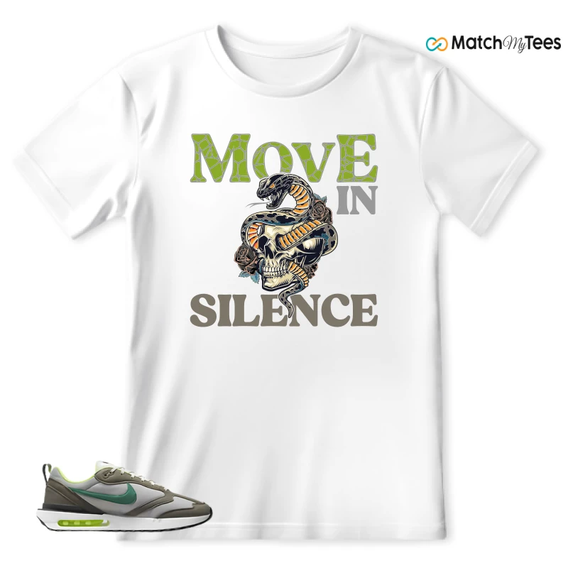 NIKE AIR MAX DAWN OLIVE GREY MALACHITE SNEAKER Matching Tees t-shirt