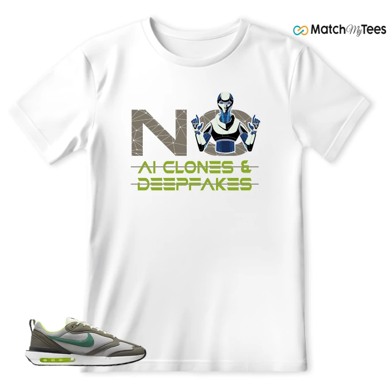 NIKE AIR MAX DAWN OLIVE GREY MALACHITE SNEAKER Matching Tees t-shirt