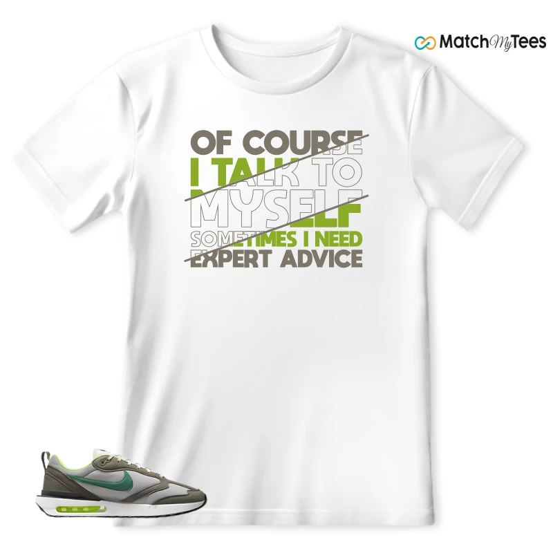 NIKE AIR MAX DAWN OLIVE GREY MALACHITE SNEAKER Matching Tees t-shirt
