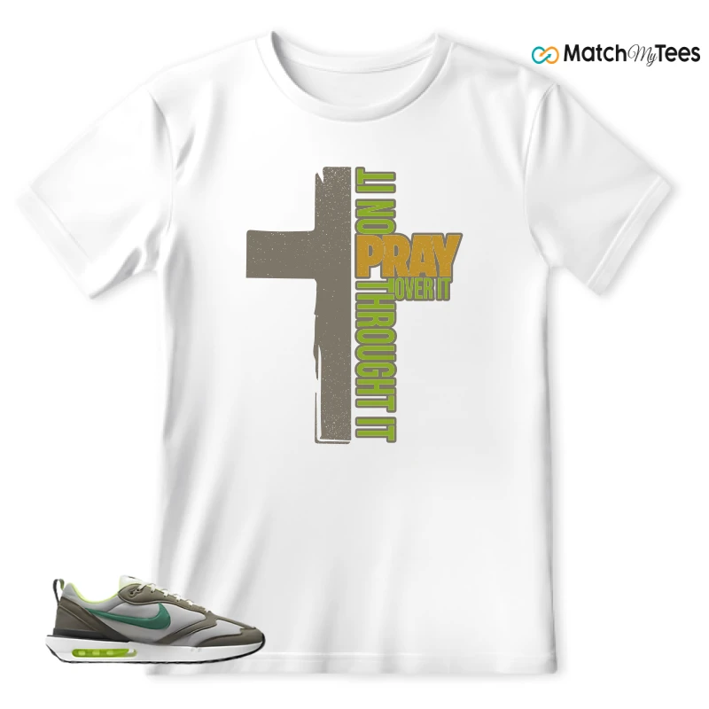 NIKE AIR MAX DAWN OLIVE GREY MALACHITE SNEAKER Matching Tees t-shirt