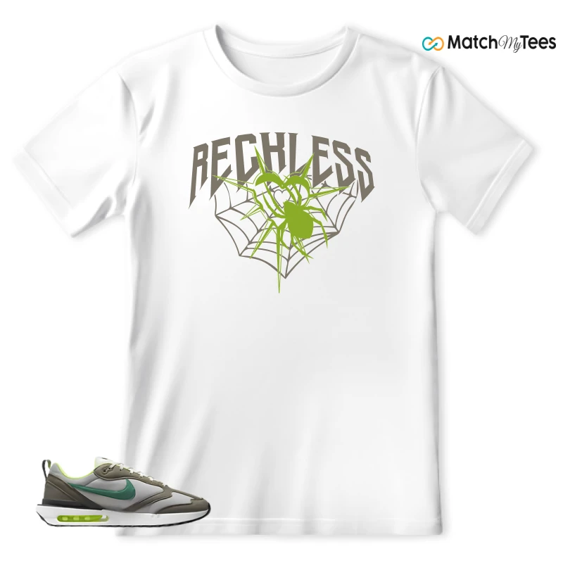 NIKE AIR MAX DAWN OLIVE GREY MALACHITE SNEAKER Matching Tees t-shirt