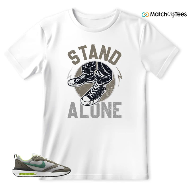 NIKE AIR MAX DAWN OLIVE GREY MALACHITE SNEAKER Matching Tees t-shirt
