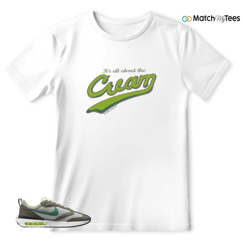 NIKE AIR MAX DAWN OLIVE GREY MALACHITE SNEAKER Matching Tees t-shirt