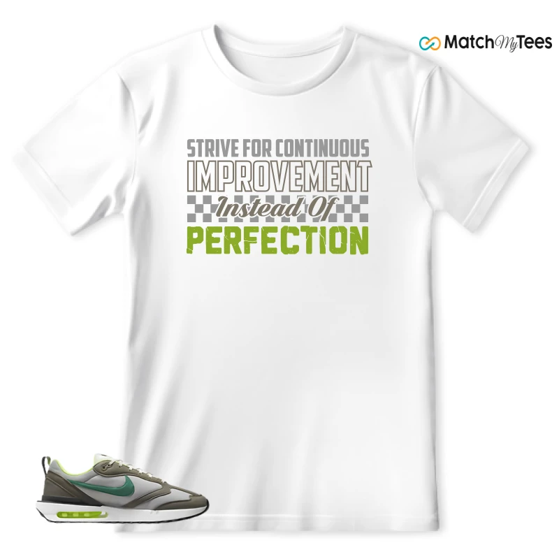 NIKE AIR MAX DAWN OLIVE GREY MALACHITE SNEAKER Matching Tees t-shirt