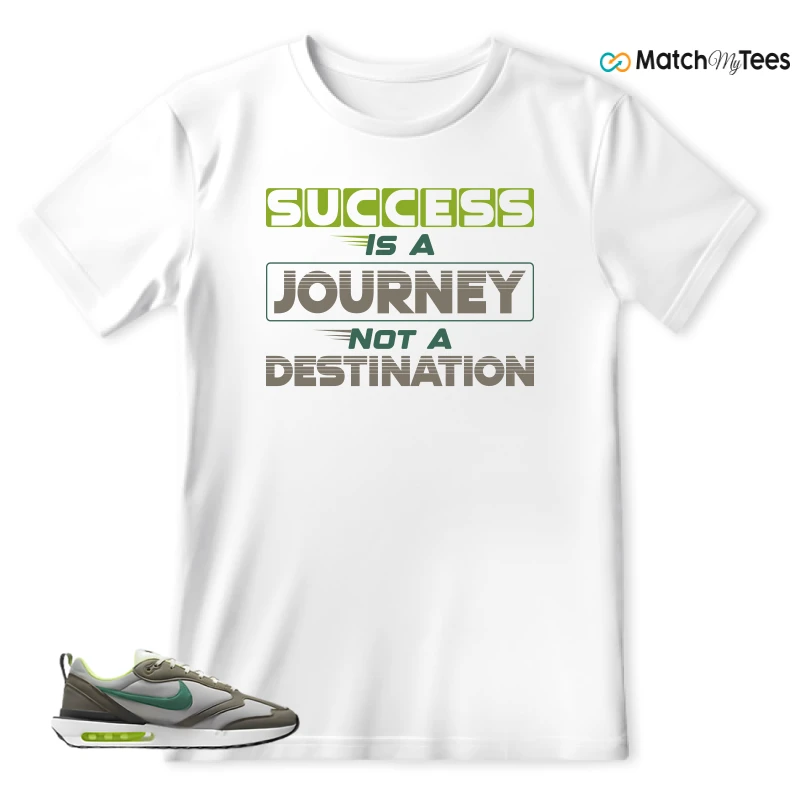 NIKE AIR MAX DAWN OLIVE GREY MALACHITE SNEAKER Matching Tees t-shirt