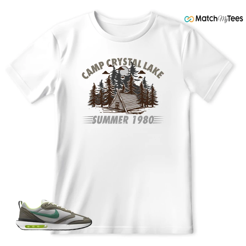 NIKE AIR MAX DAWN OLIVE GREY MALACHITE SNEAKER Matching Tees t-shirt