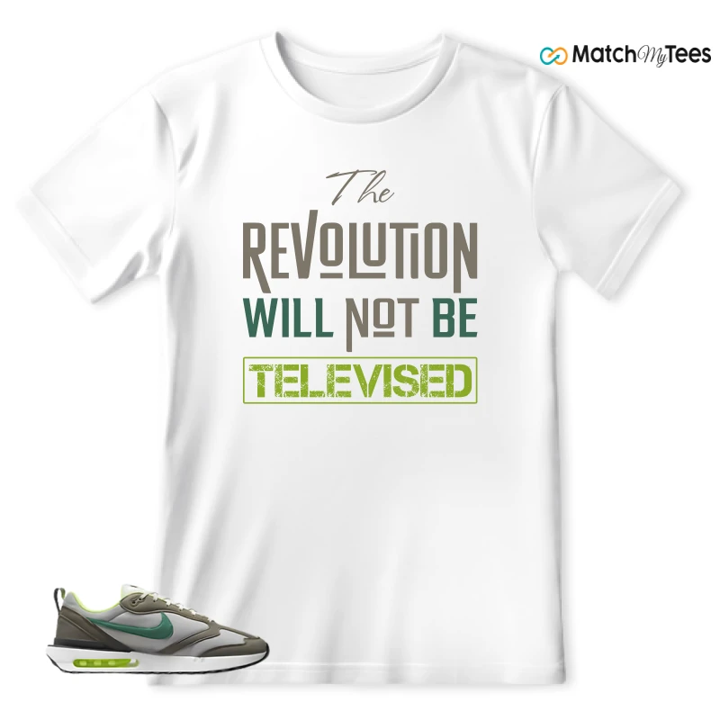 NIKE AIR MAX DAWN OLIVE GREY MALACHITE SNEAKER Matching Tees t-shirt