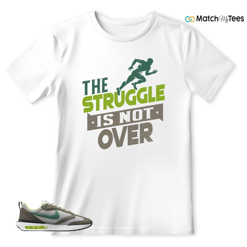 NIKE AIR MAX DAWN OLIVE GREY MALACHITE SNEAKER Matching Tees t-shirt
