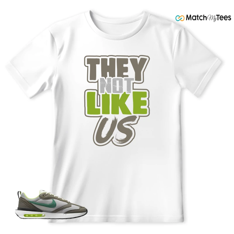 NIKE AIR MAX DAWN OLIVE GREY MALACHITE SNEAKER Matching Tees t-shirt