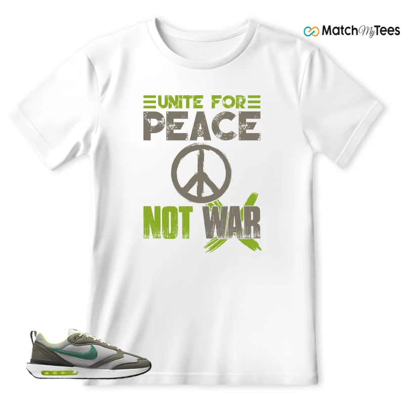 NIKE AIR MAX DAWN OLIVE GREY MALACHITE SNEAKER Matching Tees t-shirt
