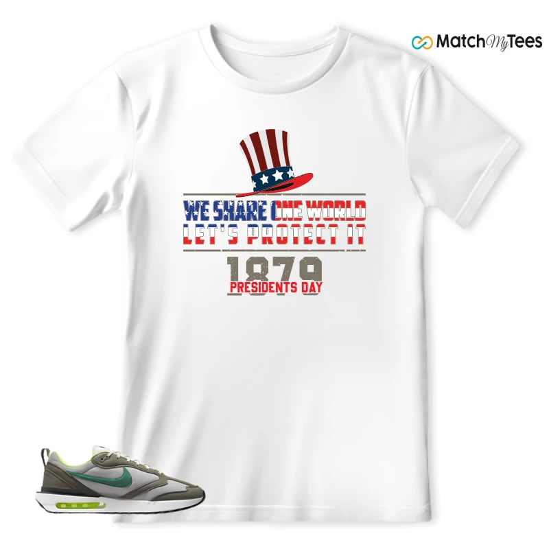 NIKE AIR MAX DAWN OLIVE GREY MALACHITE SNEAKER Matching Tees t-shirt