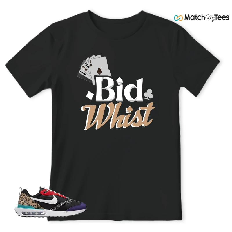 NIKE AIR MAX DAWN SE BLACK SAFARI ANIMAL (WOMEN'S) SNEAKER Matching Tees t-shirt