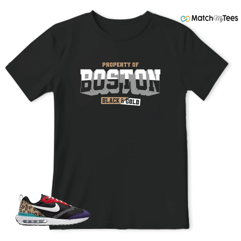 NIKE AIR MAX DAWN SE BLACK SAFARI ANIMAL (WOMEN'S) SNEAKER Matching Tees t-shirt