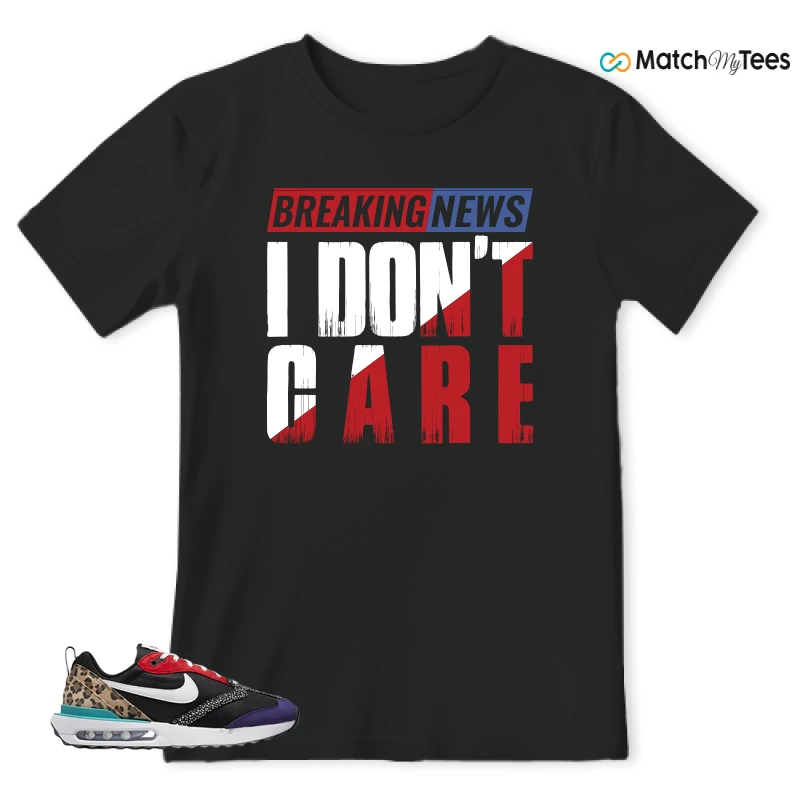 NIKE AIR MAX DAWN SE BLACK SAFARI ANIMAL (WOMEN'S) SNEAKER Matching Tees t-shirt