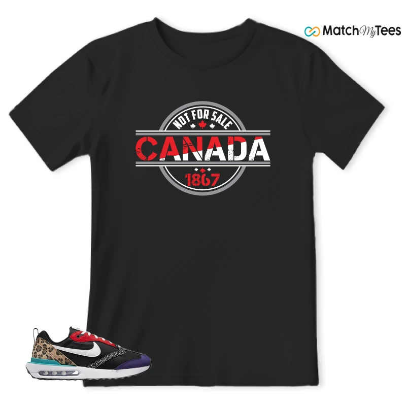 NIKE AIR MAX DAWN SE BLACK SAFARI ANIMAL (WOMEN'S) SNEAKER Matching Tees t-shirt