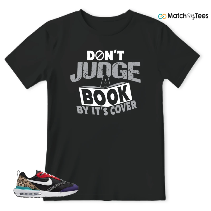 NIKE AIR MAX DAWN SE BLACK SAFARI ANIMAL (WOMEN'S) SNEAKER Matching Tees t-shirt