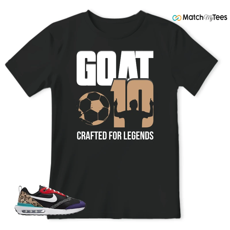 NIKE AIR MAX DAWN SE BLACK SAFARI ANIMAL (WOMEN'S) SNEAKER Matching Tees t-shirt