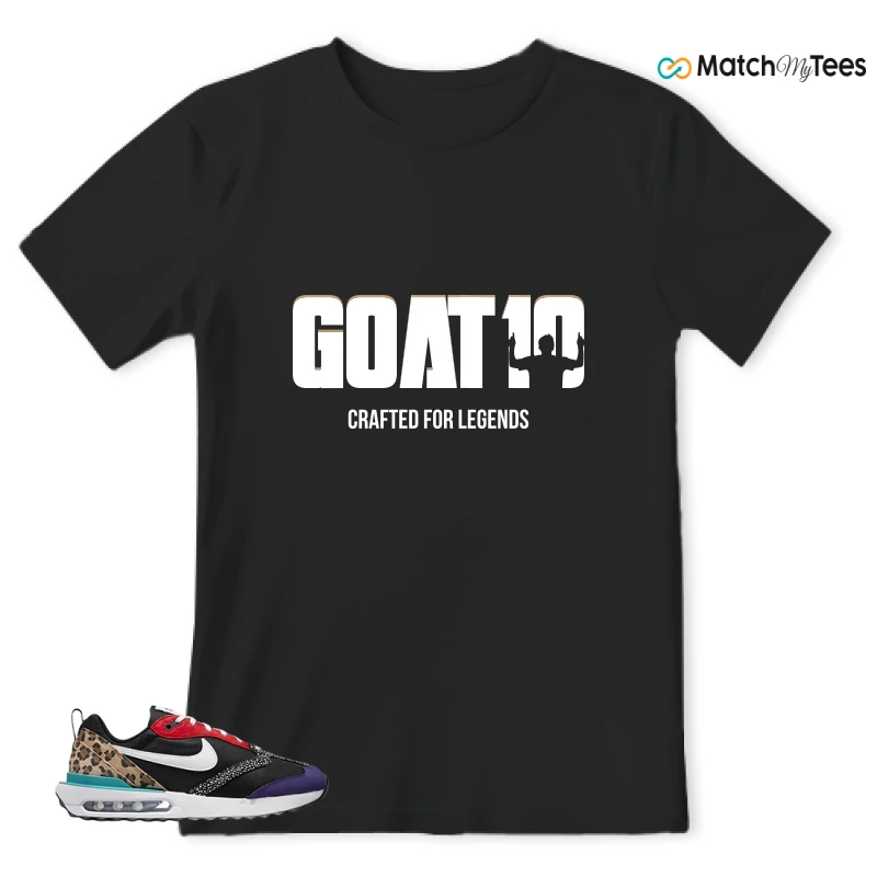 NIKE AIR MAX DAWN SE BLACK SAFARI ANIMAL (WOMEN'S) SNEAKER Matching Tees t-shirt