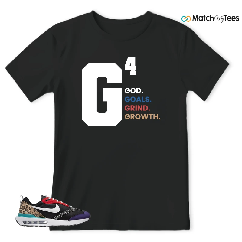 NIKE AIR MAX DAWN SE BLACK SAFARI ANIMAL (WOMEN'S) SNEAKER Matching Tees t-shirt